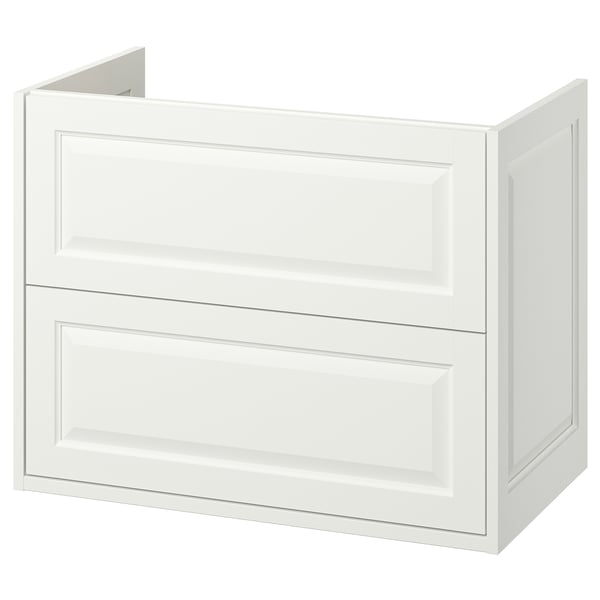 TÄNNFORSEN wash-stand with drawers, white, 80x48x63 cm