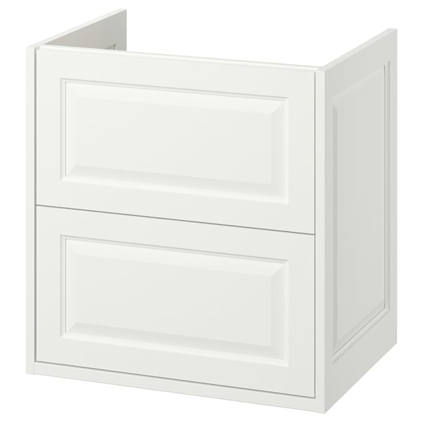 TÄNNFORSEN wash-stand with drawers, white, 60x48x63 cm