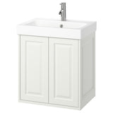 TÄNNFORSEN / ORRSJÖN wash-stnd w drs/deep wash-basin/tap, white, 62x49x72 cm