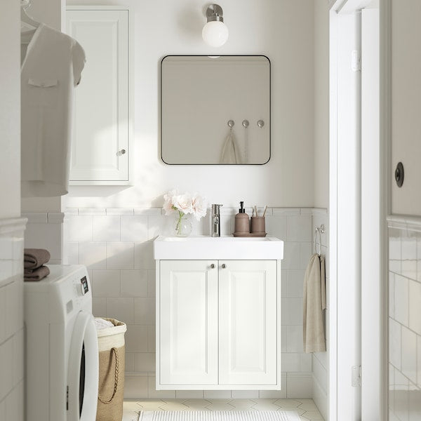 TÄNNFORSEN / ORRSJÖN - Washbasin/drawer unit pr/misc, white,62x49x72 cm