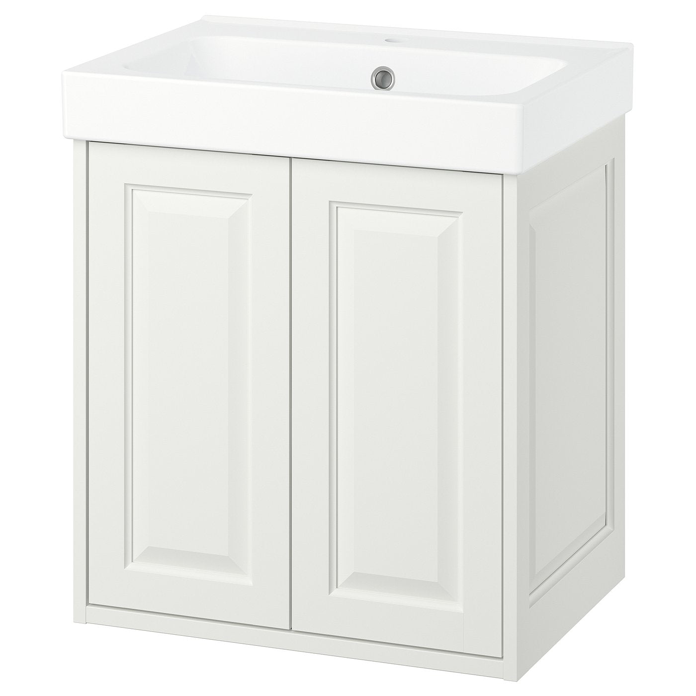 TÄNNFORSEN / ORRSJÖN wash-stnd w drs/deep wash-basin, white, 62x49x72 cm