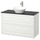 TÄNNFORSEN / VÄSTERSJÖN - Washbasin/drawer/misc cabinet, white/black marble effect,102x49x79 cm