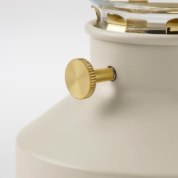 TÄRNABY Table lamp - beige 25 cm , 25 cm