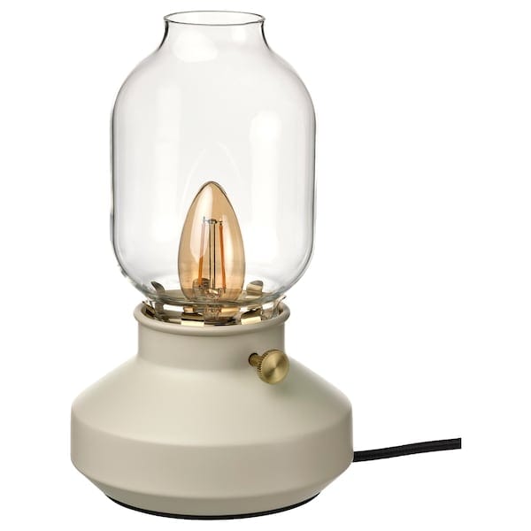 Ikea TÄRNABY Table lamp - beige 25 cm , 25 cm