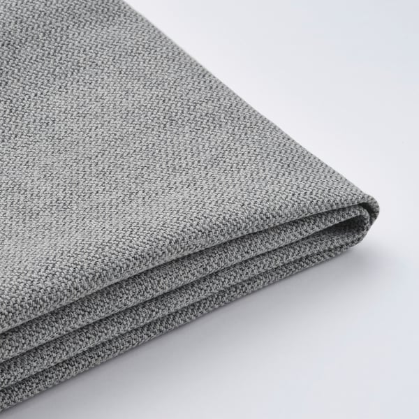TÄRNKULLEN cover bed frame, Tibbleby beige/grey, 140x200 cm