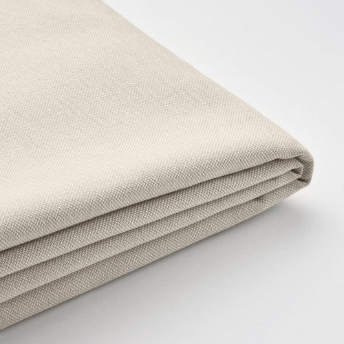 TÄRNKULLEN - Bed frame cover, Vissle beige,140x200 cm