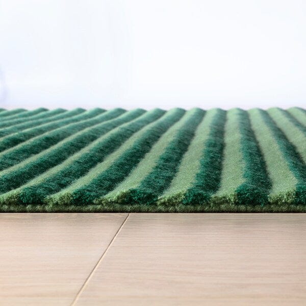 Ikea TÅGSPÅR - Rug, high pile, green, 200x300 cm