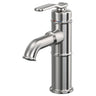 TAKSJÖN bathroom mixer tap top lever, stainless steel colour, M