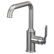 TAKSJÖN kitchen mixer tap single side lever, stainless steel colour