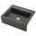 TALLSJÖN - TALLSJÖN Sink bowl w visible front, dark grey/stone effect, 80x65 cm