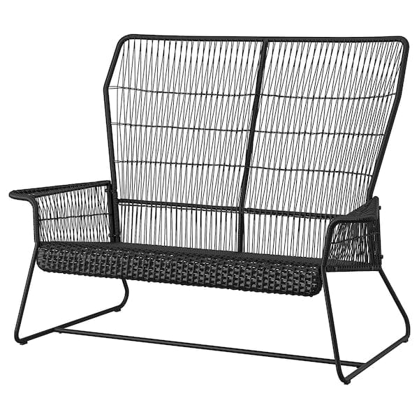 Ikea TALLSKÄR - 2-seater outdoor sofa, anthracite