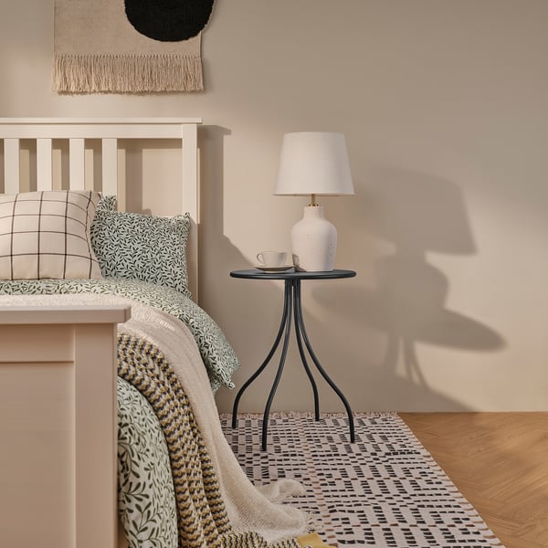 TÅNEBRO side table, in/outdoor/anthracite, 46 cm