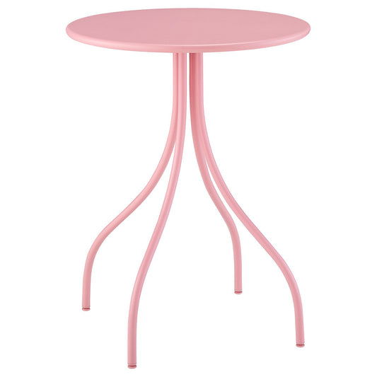 TÅNEBRO side table, in/outdoor/light pink, 46 cm
