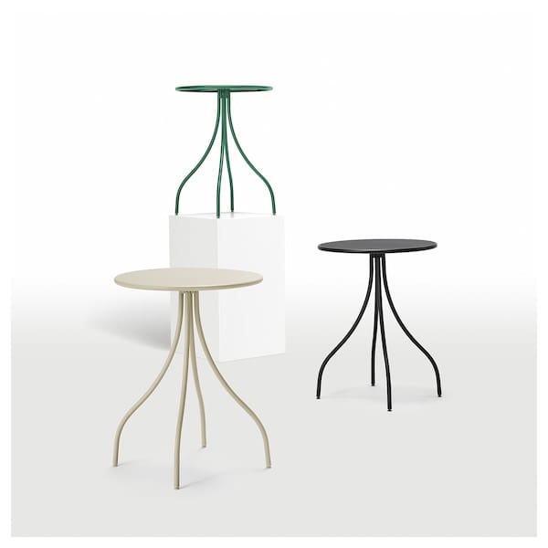 Ikea TÅNEBRO - Side table, dark green, 46 cm