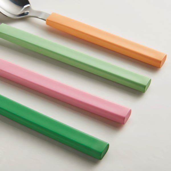 TÅNGMÄRLA - TÅNGMÄRLA 16-piece cutlery set, multicolour