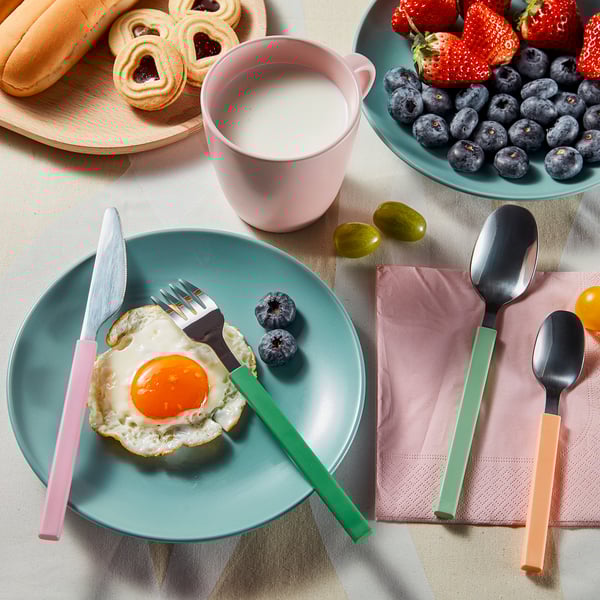 TÅNGMÄRLA - TÅNGMÄRLA 16-piece cutlery set, multicolour