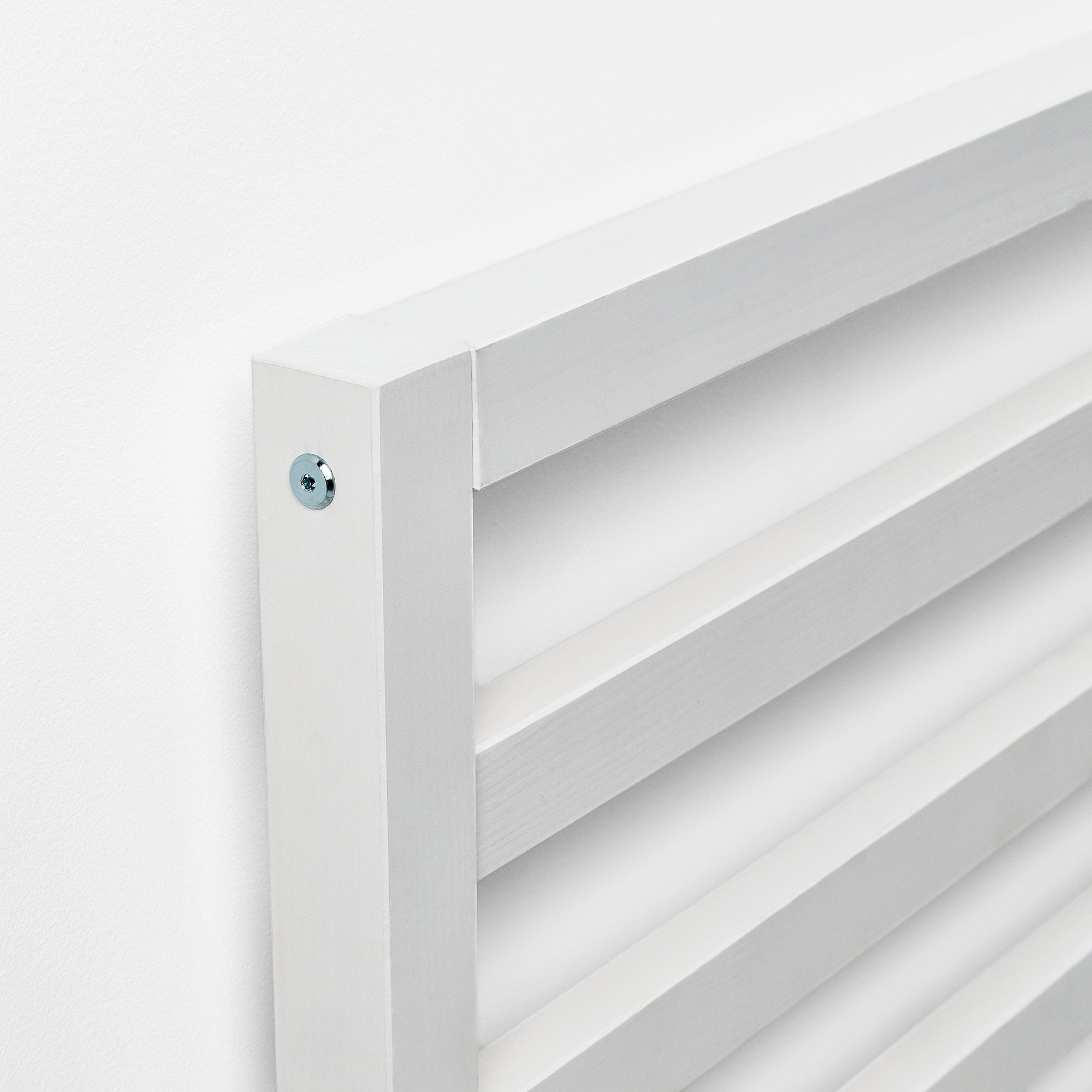TARVA bed frame, white stained/Lillhällan, 140x200 cm