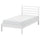 TARVA bed frame, white stained/Lillhällan, 200x90 cm