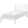 TARVA - Bed frame, stained white,90x200 cm