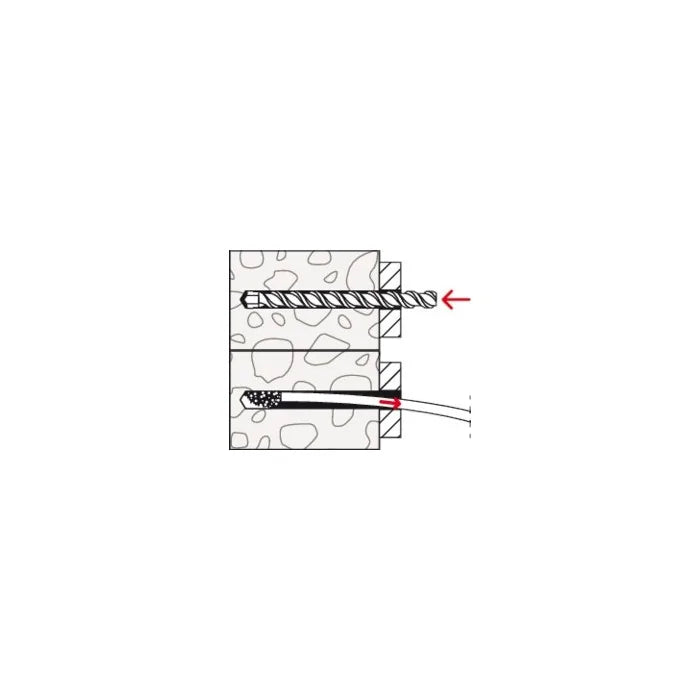 FISCHER EXTENDED PLUGS WITH SCREW DIA