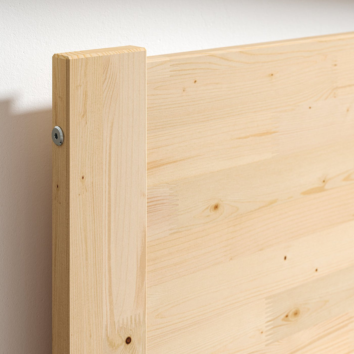 TAXÅSKLINT bed frame, pine/Lindbåden, 160x200 cm