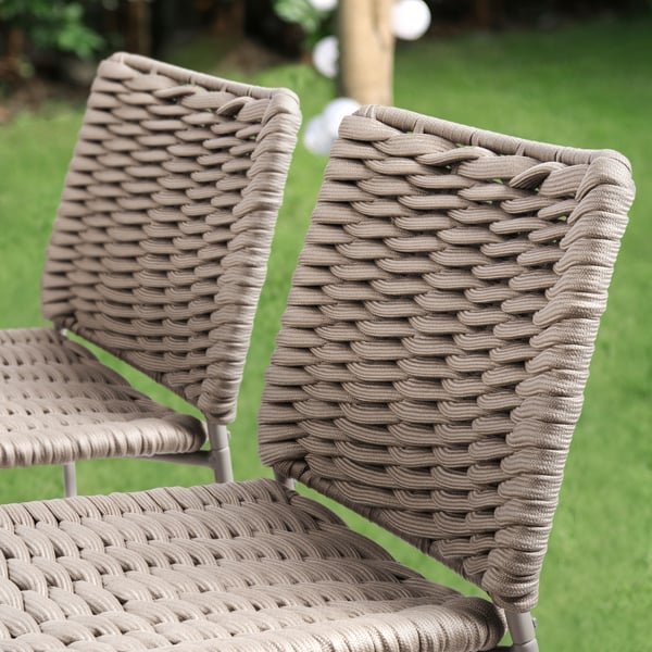 TEGELÖN chair, in/outdoor, beige/beige, 58x83x61 cm