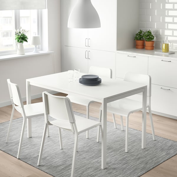 TEODORES chair, white, 46x80x54 cm