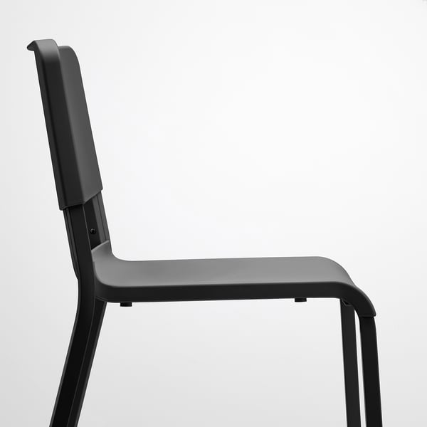 TEODORES chair, black, 46x80x54 cm