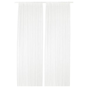 Ikea TERESIA - Thin curtain, 2 sheets, white,145x300 cm