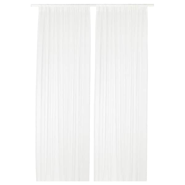 TERESIA - Thin curtain, 2 sheets, white,145x300 cm