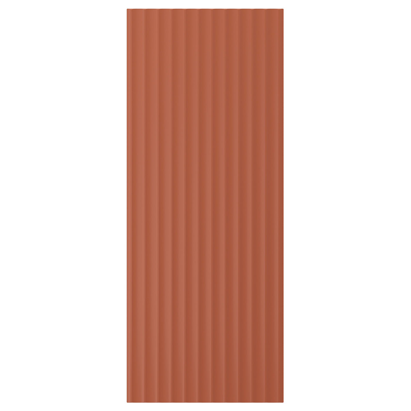 TERRSJÖ door, red-brown wave pattern, 40x100 cm