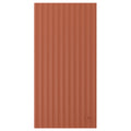 TERRSJÖ door, red-brown wave pattern, 40x80 cm