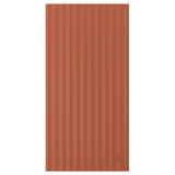 TERRSJÖ door, red-brown wave pattern, 40x80 cm