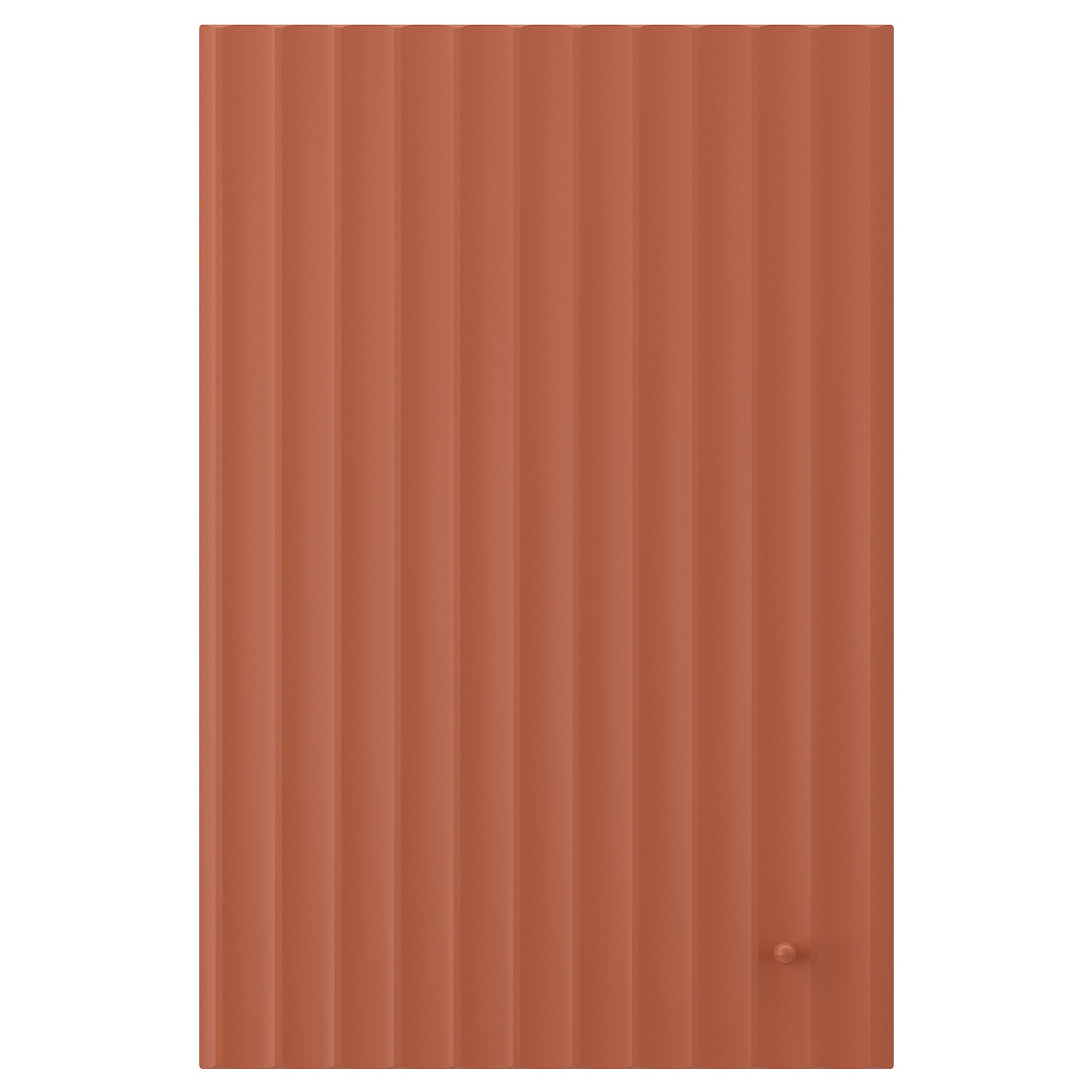 TERRSJÖ door, red-brown wave pattern, 40x60 cm