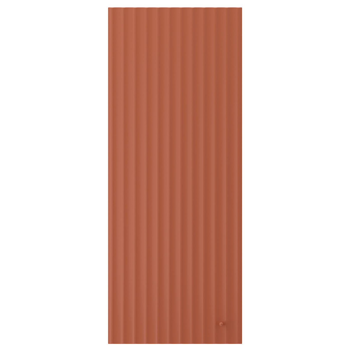 TERRSJÖ door, red-brown wave pattern, 40x100 cm