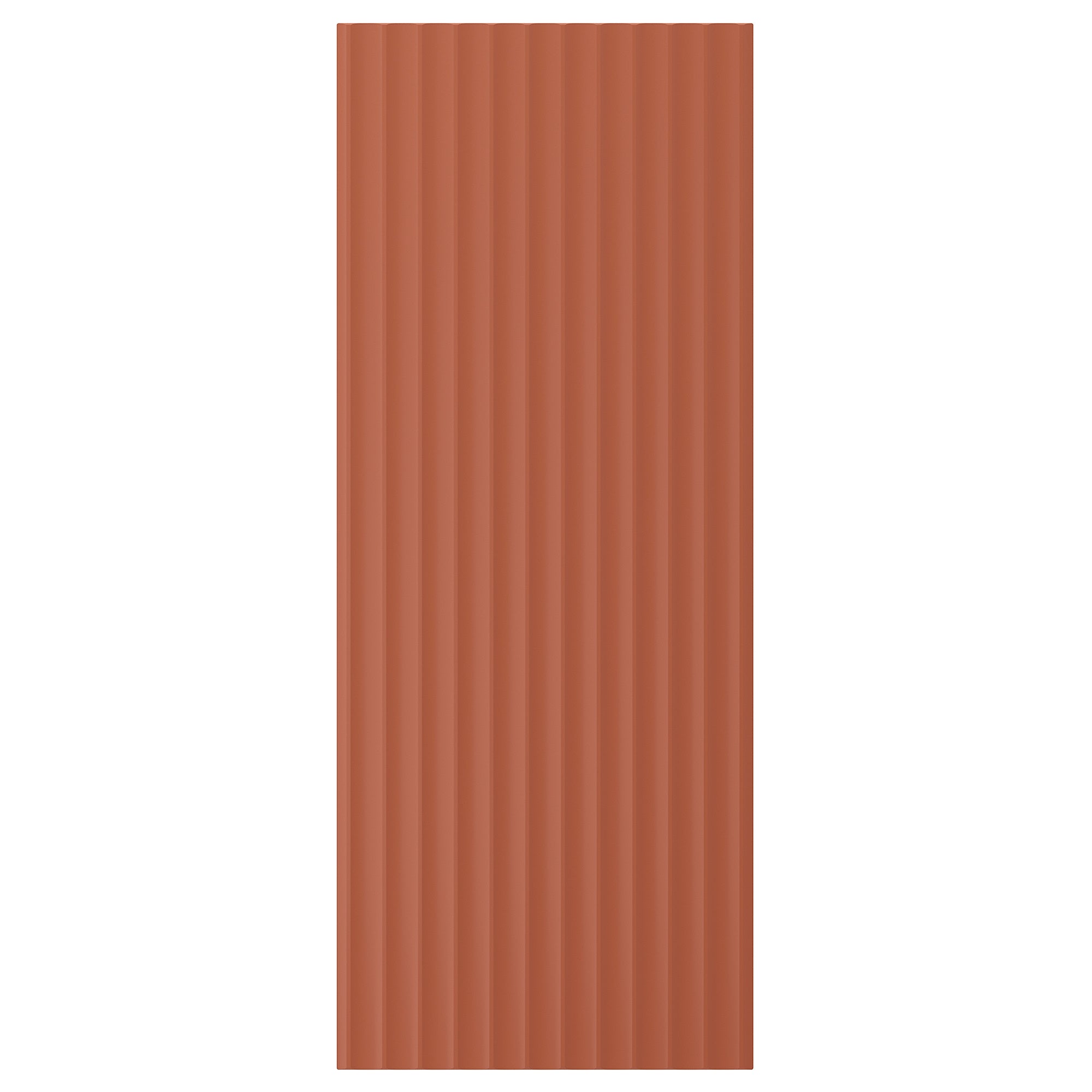 TERRSJÖ door, red-brown wave pattern, 40x100 cm