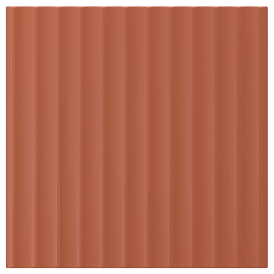 TERRSJÖ door, red-brown wave pattern, 40x40 cm