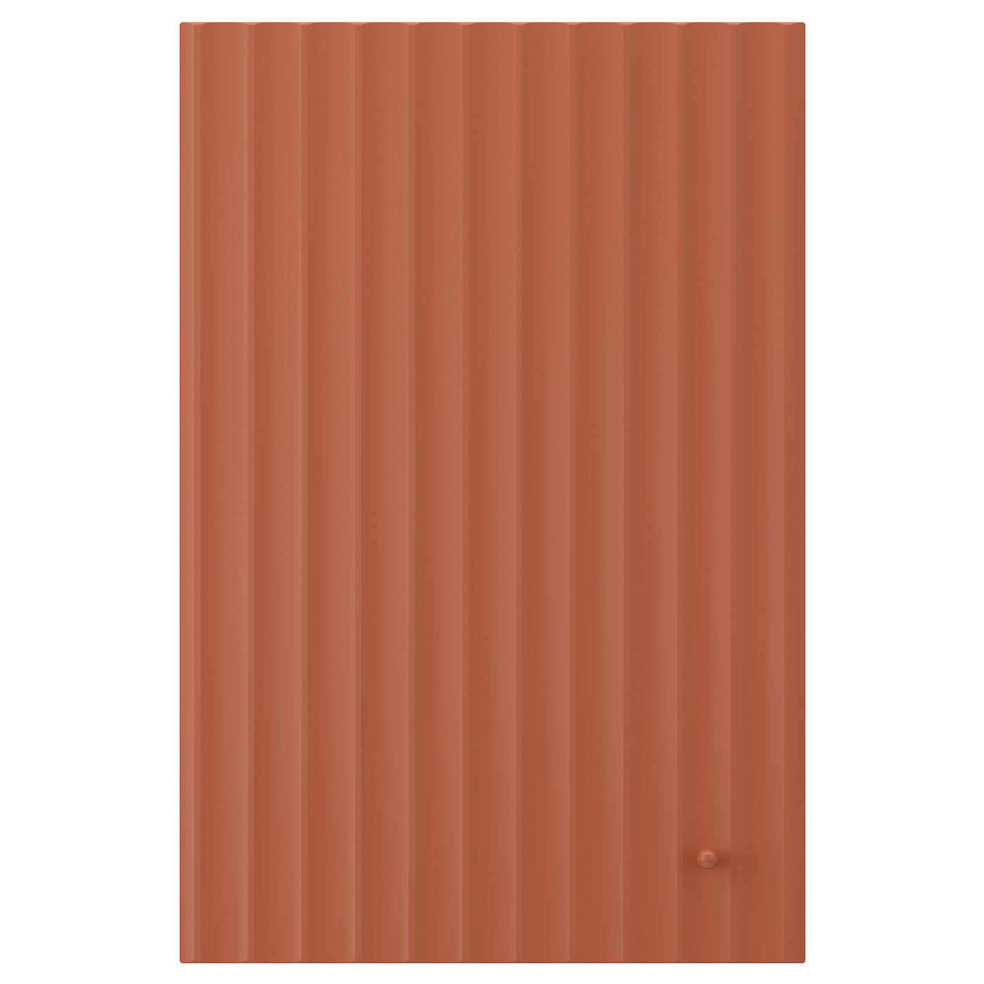 TERRSJÖ door, red-brown wave pattern, 40x60 cm