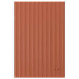 TERRSJÖ door, red-brown wave pattern, 40x60 cm