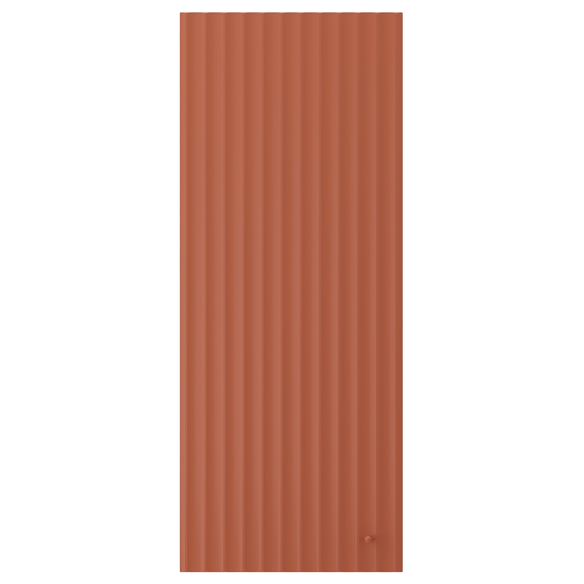 TERRSJÖ door, red-brown wave pattern, 40x100 cm