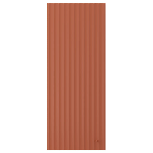 TERRSJÖ door, red-brown wave pattern, 40x100 cm