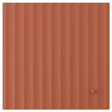 TERRSJÖ door, red-brown wave pattern, 40x40 cm