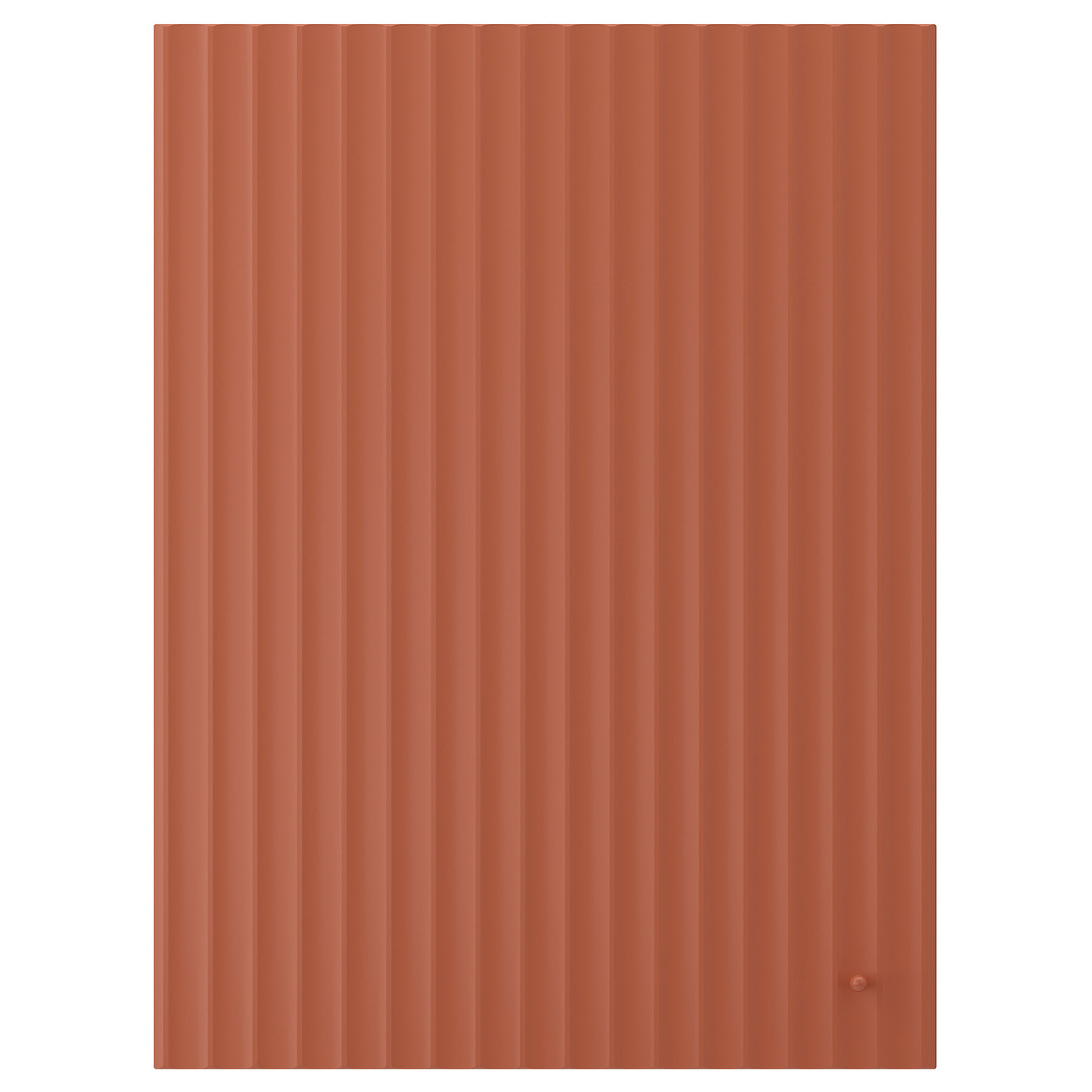 TERRSJÖ door, red-brown wave pattern, 60x80 cm