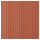 TERRSJÖ door, red-brown wave pattern, 60x60 cm