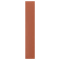 TERRSJÖ cover panel, red-brown, 39x240 cm