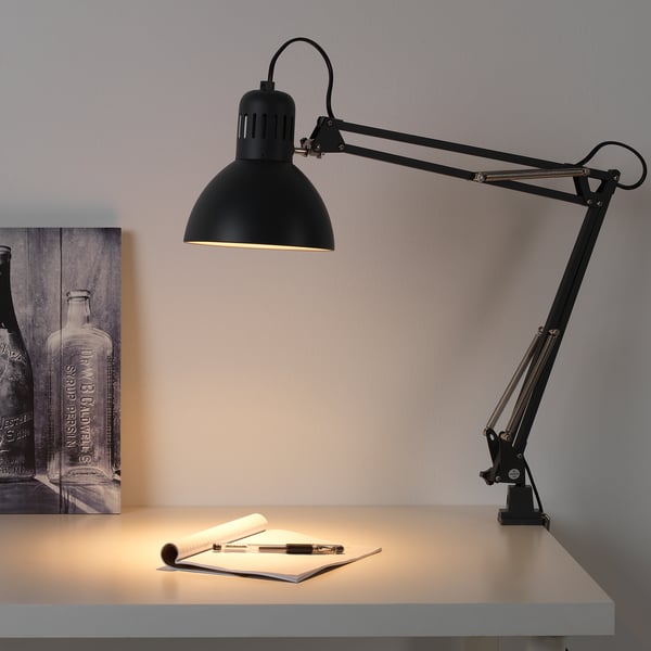 TERTIAL work lamp, dark grey, 17 cm