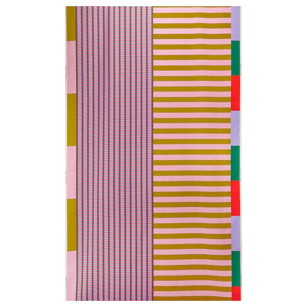 TESAMMANS - Pre-cut fabric, multicolour, 150x300 cm
