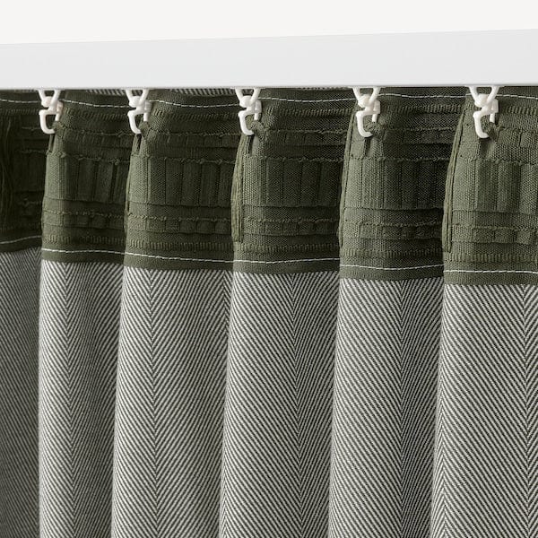 Ikea TIBAST - Curtains semioscurante, 1 pair , 145x300 cm