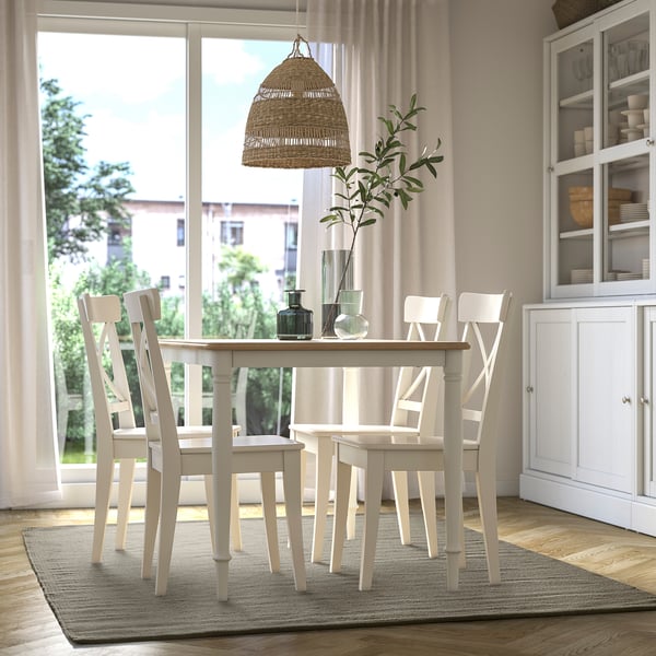 TIDTABELL rug, flatwoven, grey, 170x240 cm