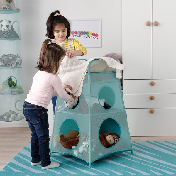 TIGERFINK - TIGERFINK Storage with compartments, turquoise